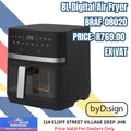 AIRFRYER 8 LITRE BRAF-0802D R769.00