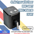 AIRFRYER 4 LITRE R509