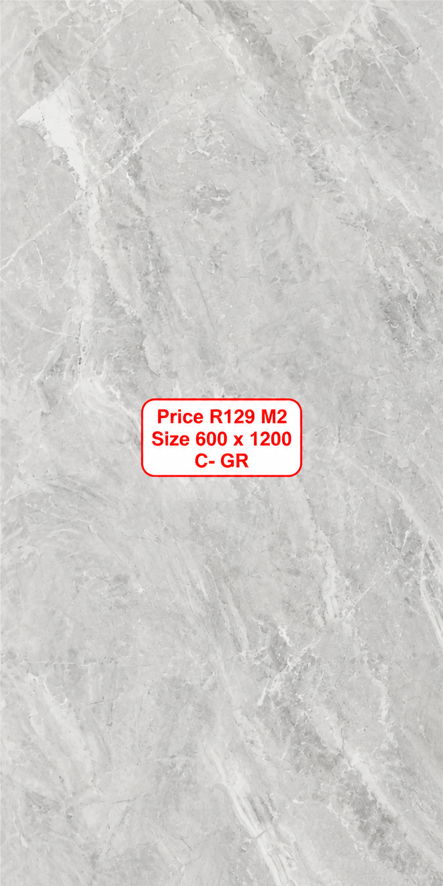 Size 600 x 1200 shiny porcelain tiles
