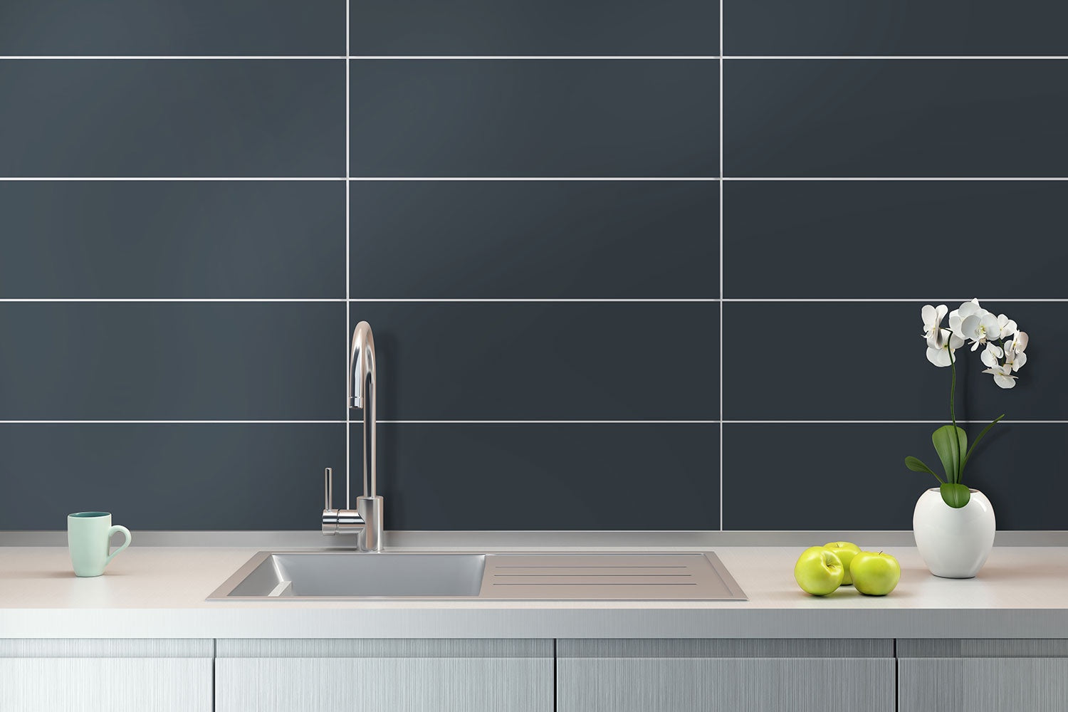 Archi Navy 265X800 A Satin 2.332m2/Box (3rd Grade)