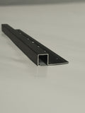 TP Xby-01A Blk Aluminium Square Edge Trim 10mm