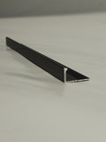 TP Tf-10 Blk Aluminium Straight Edge Trim 10mm