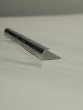 TP K10-145 Nat Aluminium Round Edge Trim 10mm
