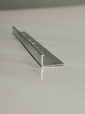 TP Tf-12 Nat Aluminium Straight Edge Trim 12mm