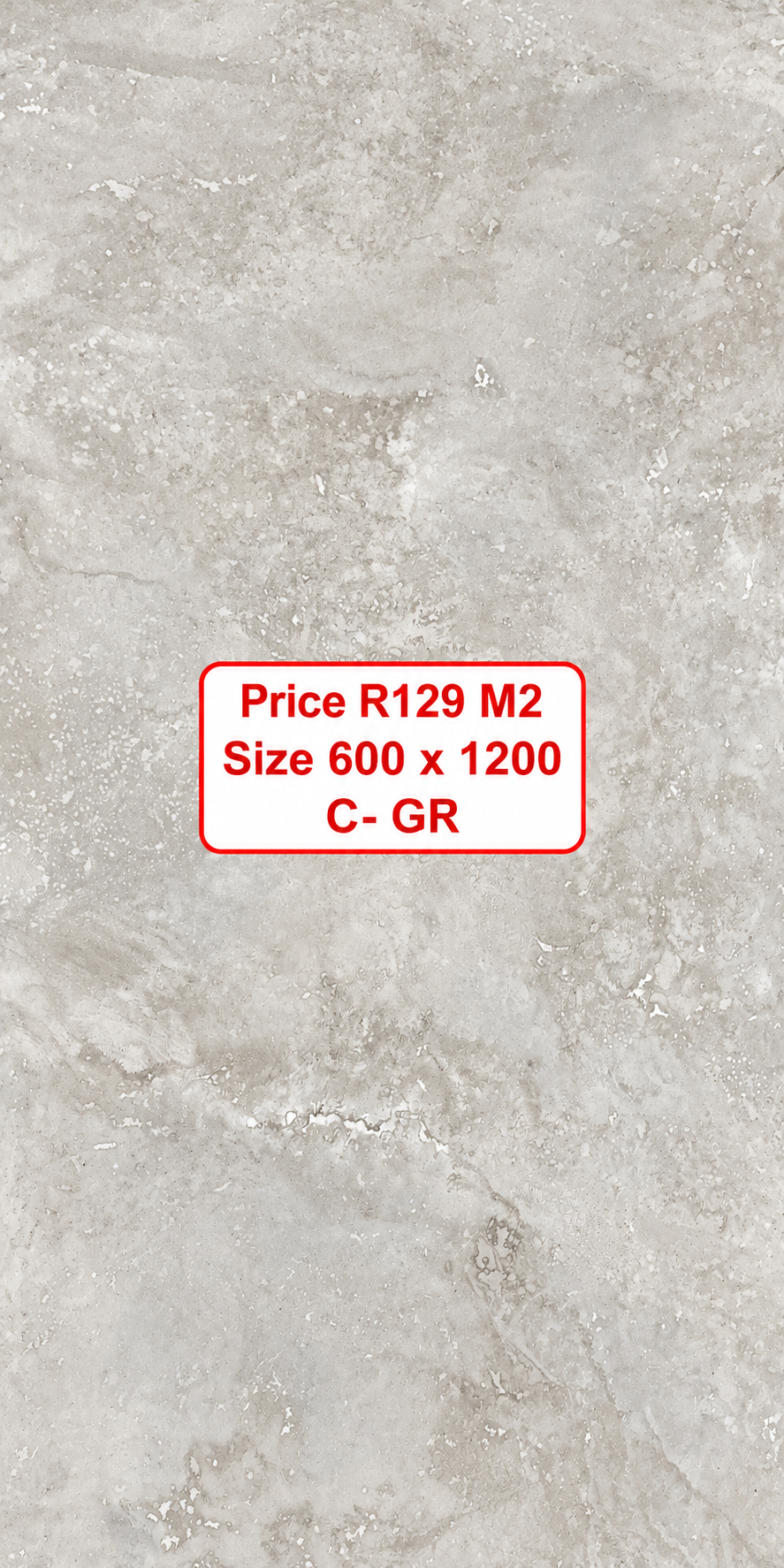 Size 600 x 1200 shiny porcelain tiles