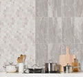 Delia Mosaic Grey 300X600 A Shiny 2.520m2/Box (1st Grade)