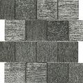 Glasier Midnight square glass/stone (Wall) 11/Box 330x295mm