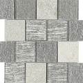 Glasier Ice square glass/stone (Wall) 11/Box 330x295mm