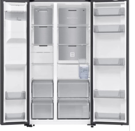 SAMSUNG S6544 RSG5DS4 617 LITRE DOUBLE DOOR FRIDGE ICE/ WATER PLUMB DEMO R22000 ONE YEAR WARRANTY