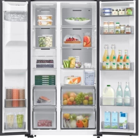 SAMSUNG S6544 RSG5DS4 617 LITRE DOUBLE DOOR FRIDGE ICE/ WATER PLUMB DEMO R22000 ONE YEAR WARRANTY