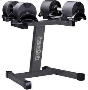 NRG ADJUSTABLE DUMBBELLS 2-20 KG  WITH STAND R2999