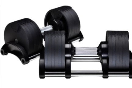 NRG ADJUSTABLE DUMBBELLS 2-20 KG  WITH STAND R2999