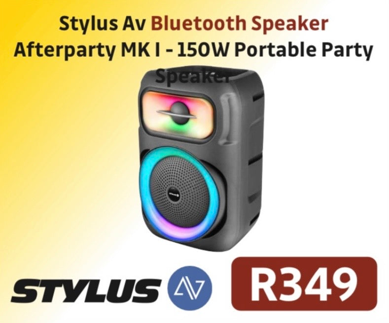 STYLUS AV BLUETOOTH SPEAKER AFTERPARTY MKI - 150 W R349