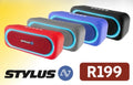 STYLUS BLUETOOTH SPEAKERS 4 COLOURS R199