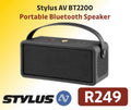 STYLUS AV BT2200 PORTABLE BLUETOOTH SPEAKER R249