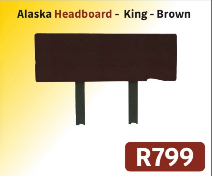 ALASKA HEADBOARD - KING - BROWN R799