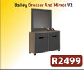 BAILEY DRESSER AND MIRROR V2 R2499