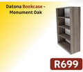 DATONA  BOOK SHELF/ CASE MONUMENT OAK R699