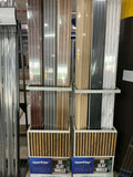 PVC 3D SLAT WALL CLADDING VARIOUS COLOURS R185 EACH