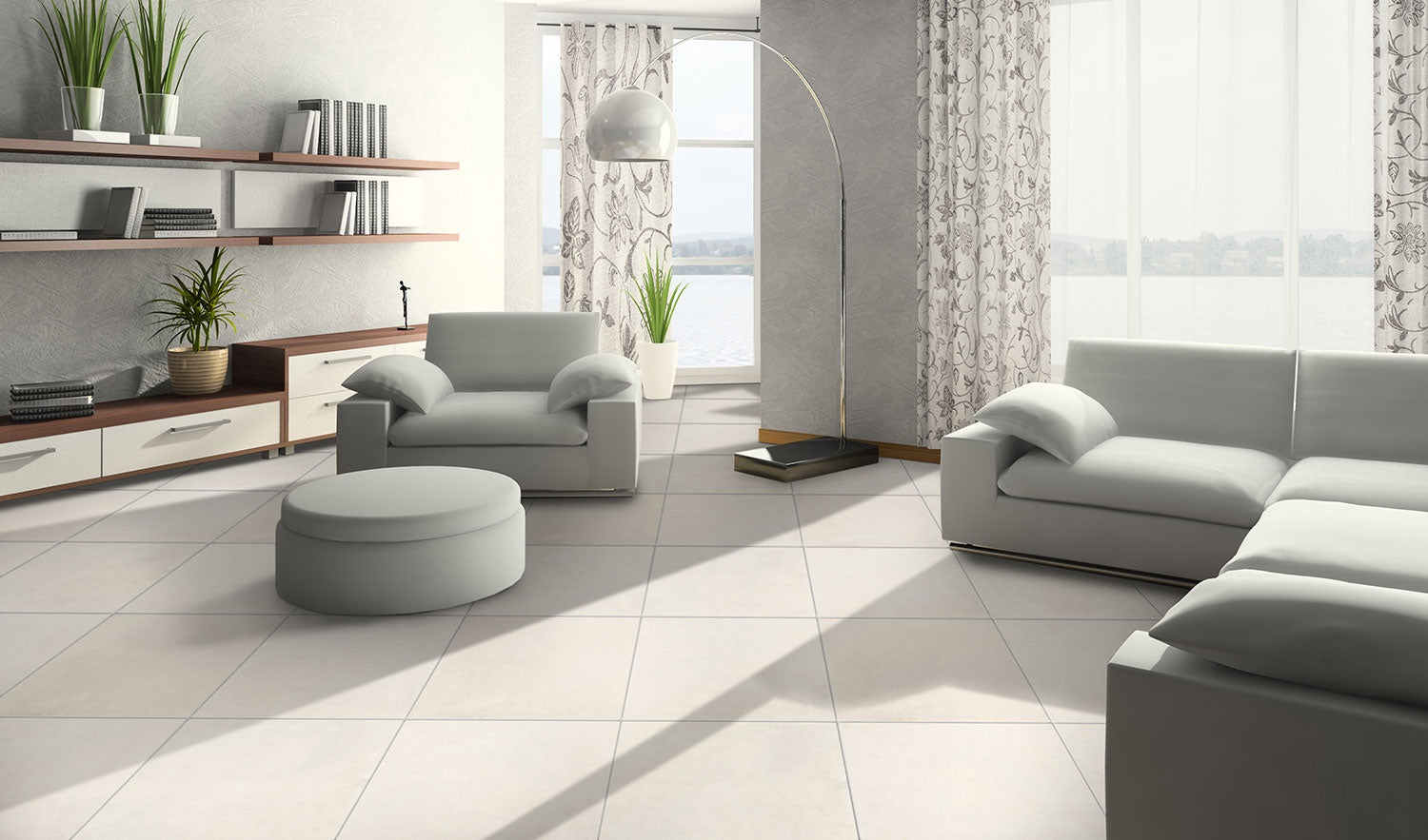 London White R 600X600 A Matt 1.800m2/Box (3rd Grade)