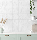 Maiolica Satin White 200X200 A Satin 1.520m2/Box (3rd Grade)