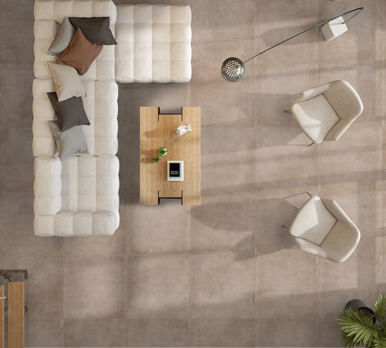 Oxford Beige R 600X600 A Matt 2.160m2/Box (2nd Grade)