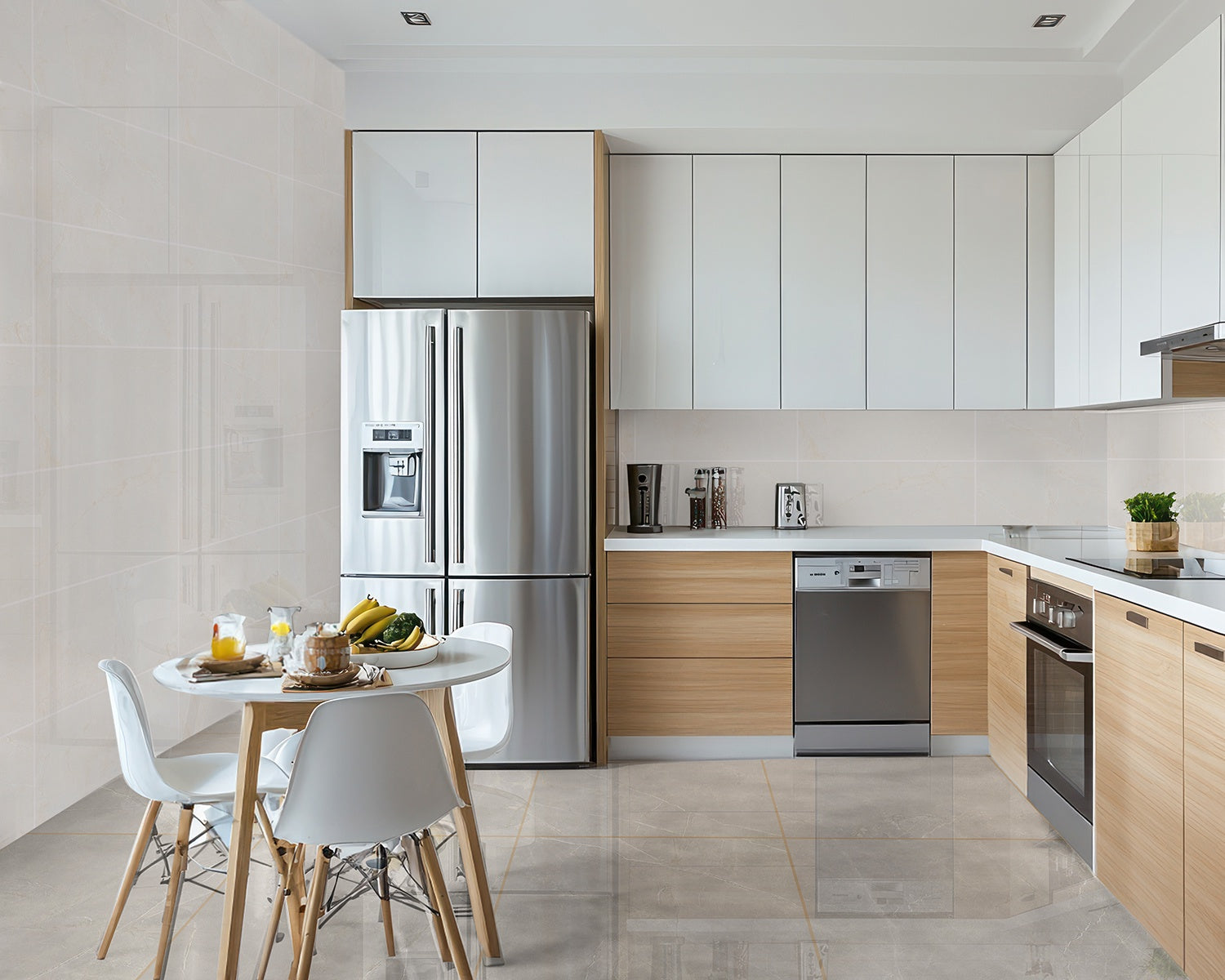 Pandia Ivory 600X600 A Shiny 2.160m2/Box (1st Grade)