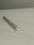 TP Pvc White Round Edge Trim 10mm