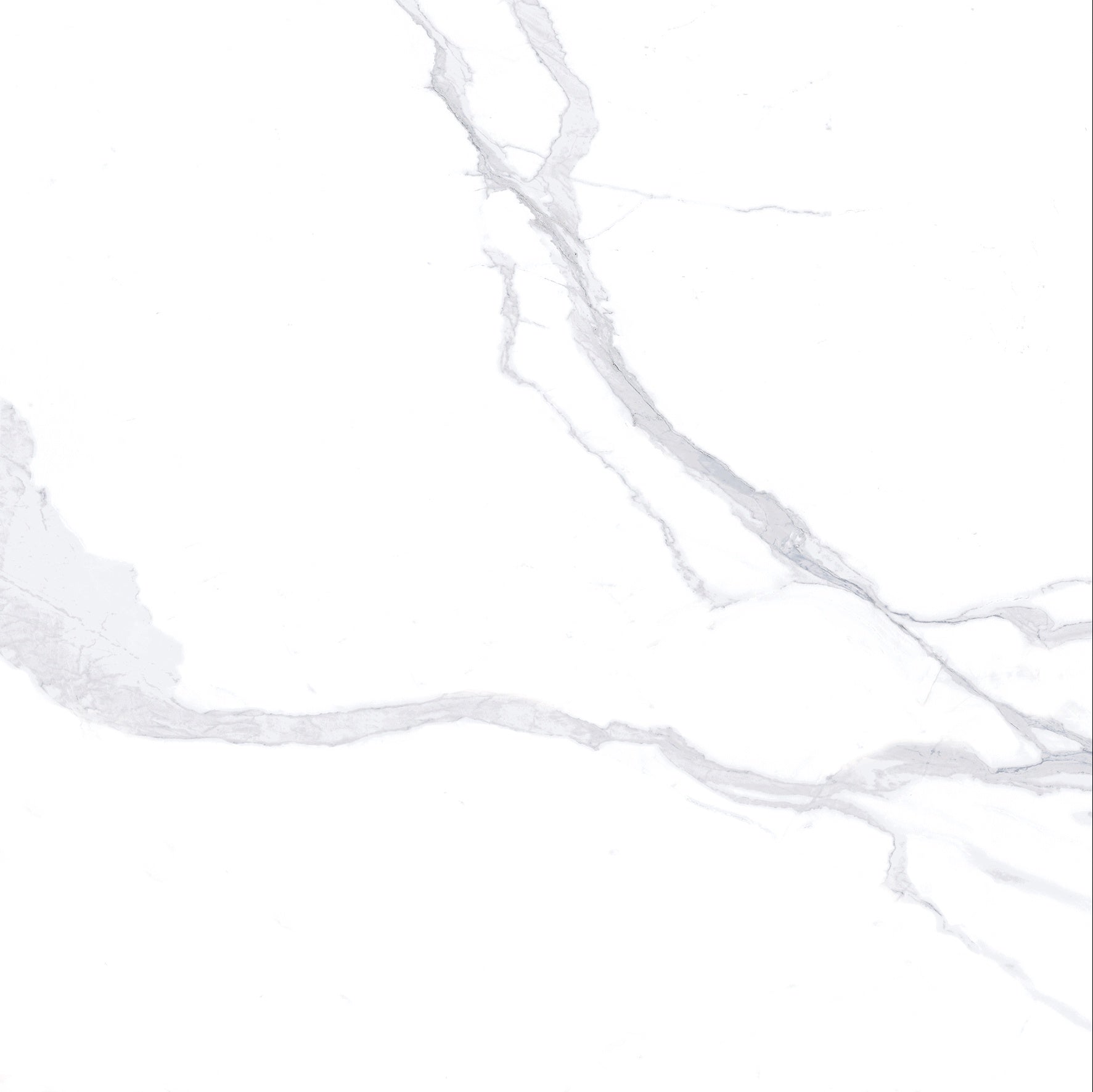Polished Polaris White 800*800mm glazed polished porcelian floor tile 1.92 m2/Box - 1st Grade