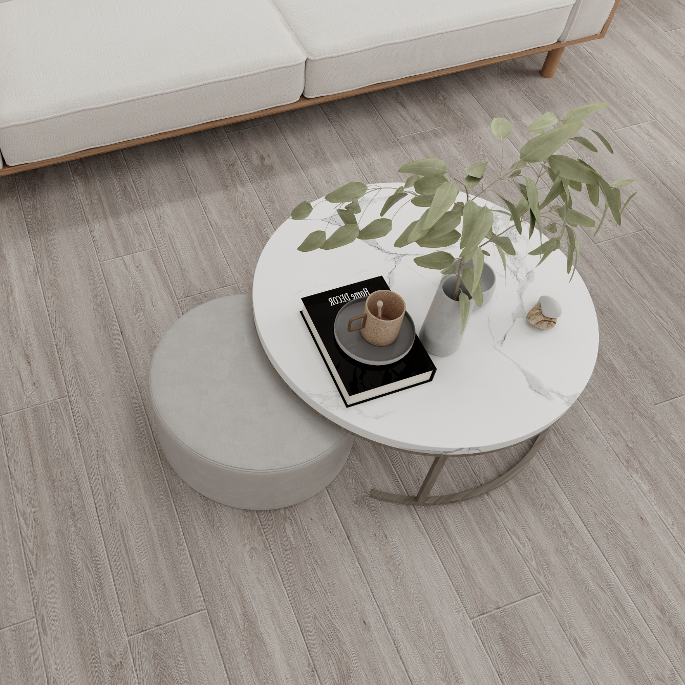 Series 540 Click Vinyl Oak Clouded 32/0,4mm (228,6x1219,2 5,5mm) 2.23m2/Box
