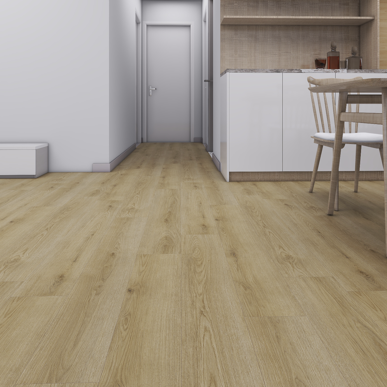 Series XL Vinyl Stick down Mountain Oak 32/0,40 (230x1,500 [2mm]) 3.45m2/Box