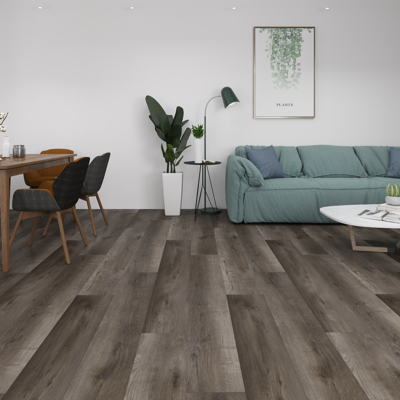 Series XL Vinyl Stick down Pearl Grey 32/0,40 (230x1,500 [2mm]) 3.45m2/Box