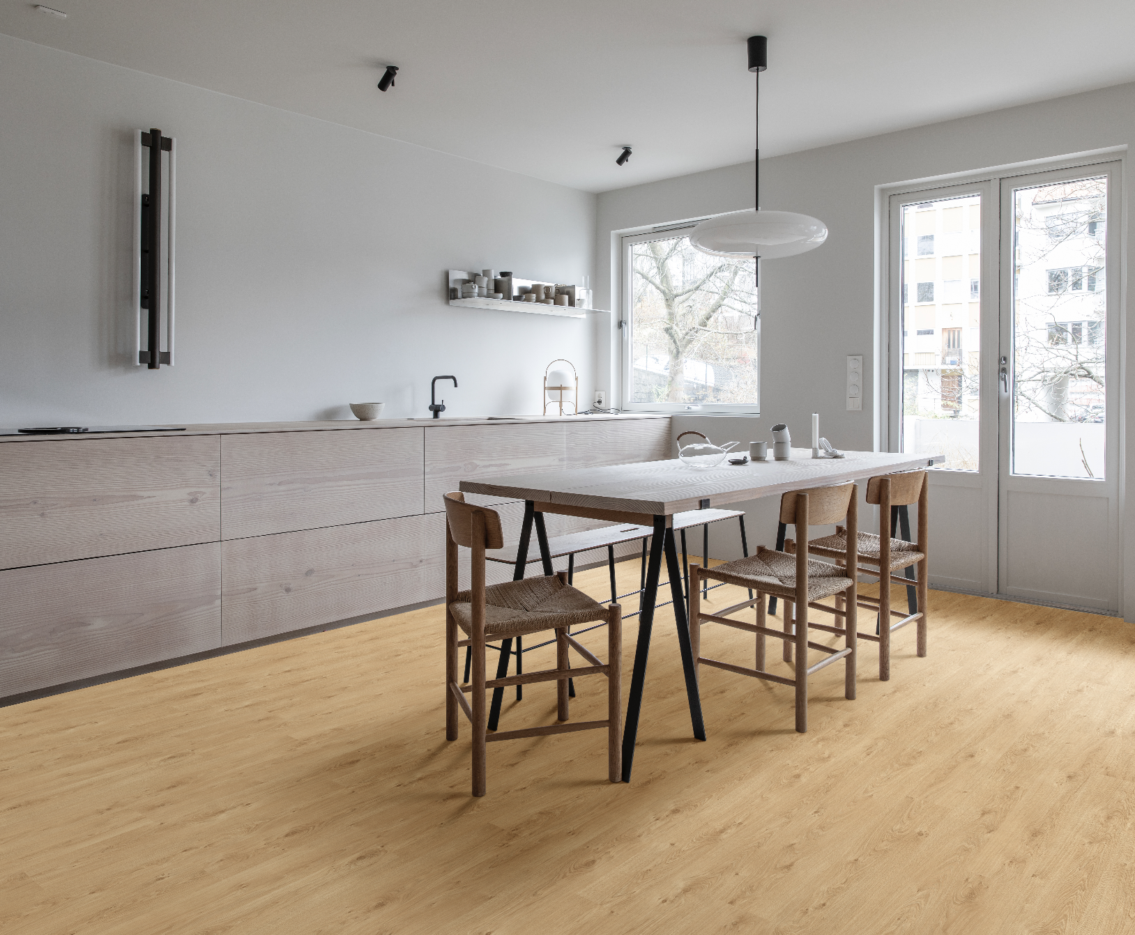 Vibrance V0 Laminate Floor Spring Oak 32/AC4 (1261x244/8mm) 2.179m2/Box