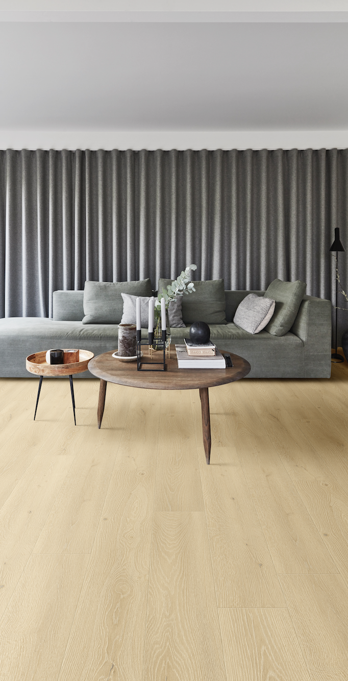 Vibrance V4 Laminate Floor Chalk Oak 32/AC4 (1261x244/8mm) 2.179m2/Box