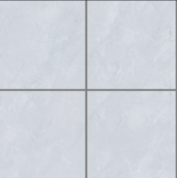 Polished Prada Sky light grey 600*600mm stoneware porcelian floor tile, Polish 1.44 m2/Box - 3rd Grade