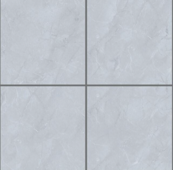 Polished Prada Sky dark grey 600*600mm stoneware porcelian floor tile, Polish 1.44 m2/Box - 2nd Grade