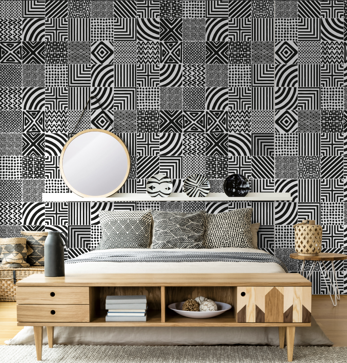 Jabu Pattern 200X200 A Matt 1.520m2/Box (1st Grade)