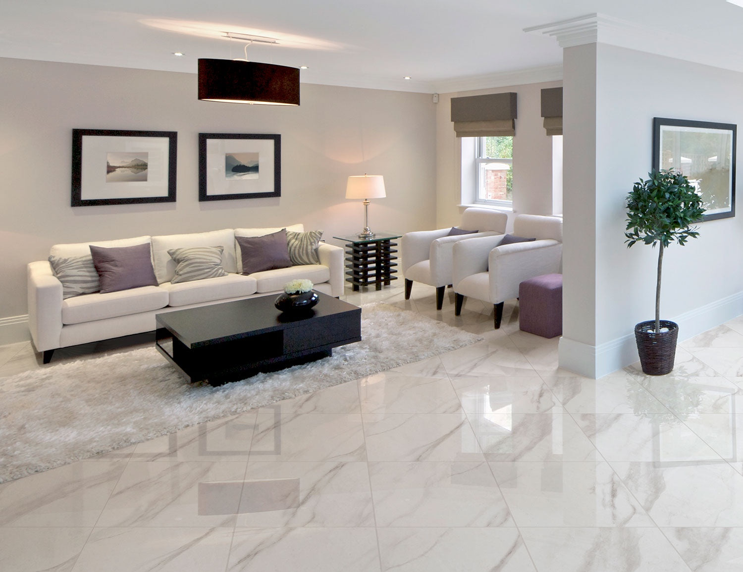 Timeless Shiny White Eco 600X600 A Shiny 2.160m2/Box (1st Grade)
