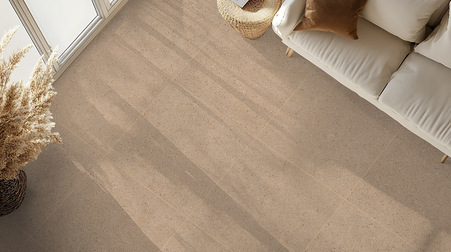 Torino Beige R 600X600 A Matt 1.800m2/Box (3rd Grade)