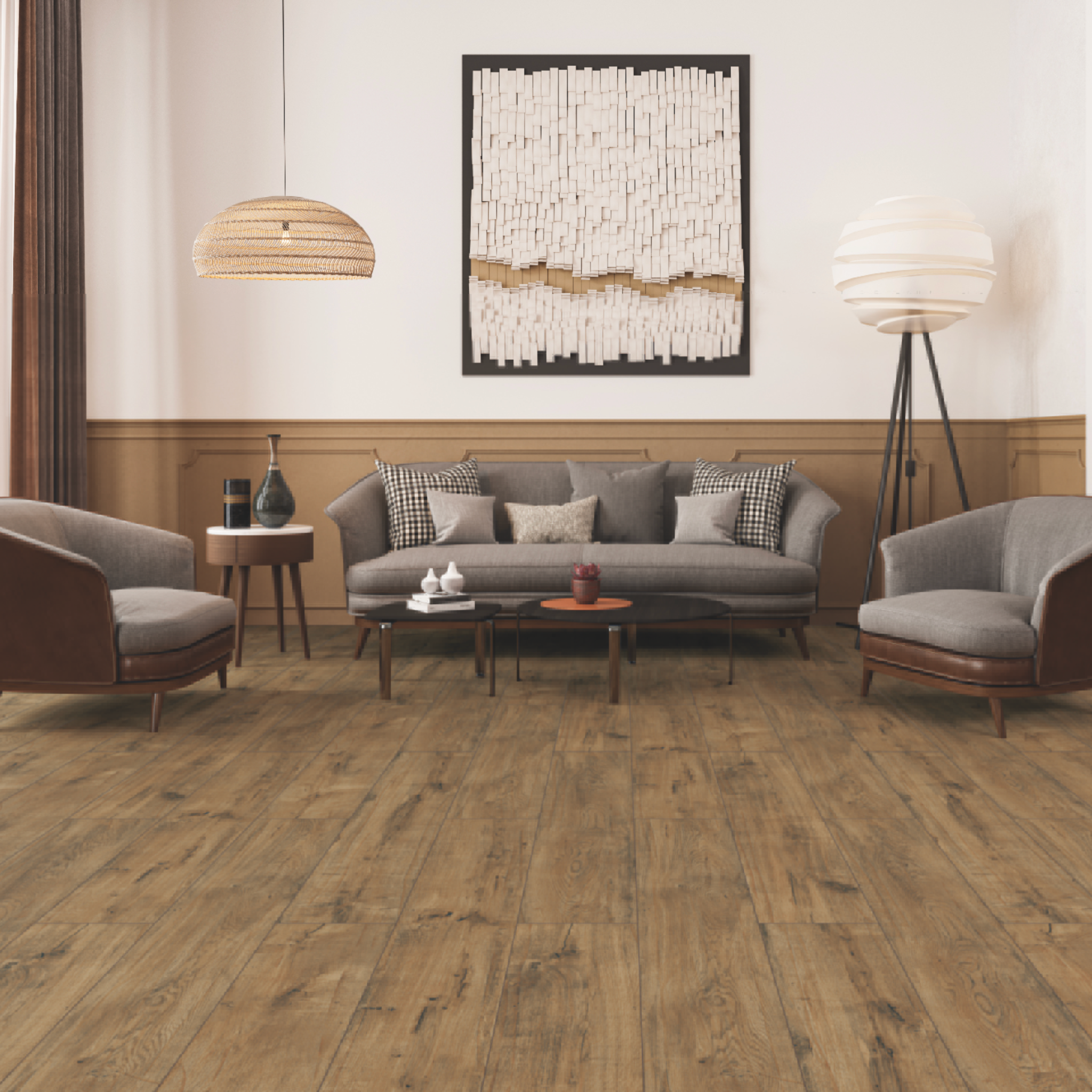 Floorpan Classic Laminate Stork Oak 32/AC4 (197x1205/8mm) 1.899m2/Box