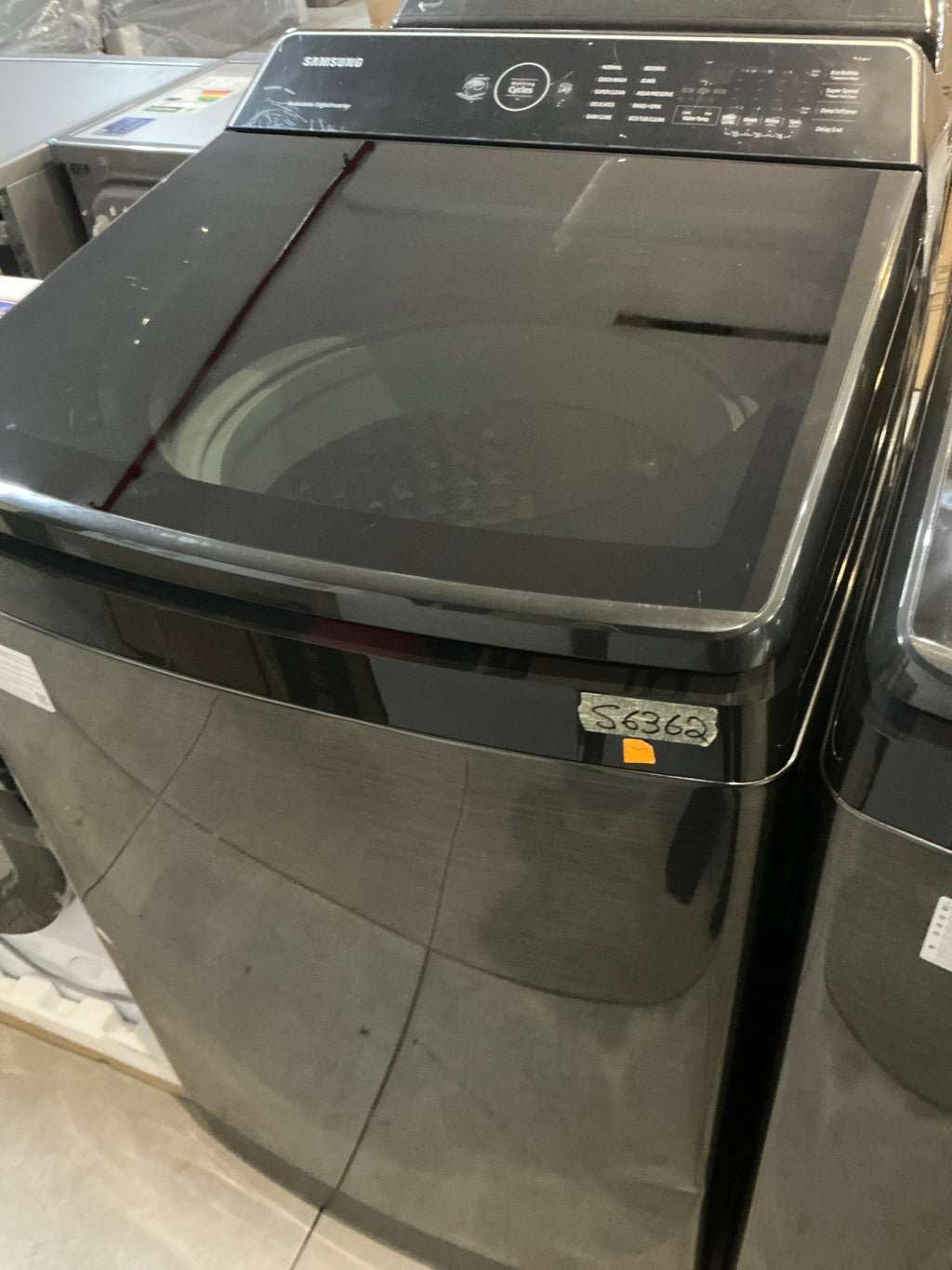 SAMSUNG TOP LOADER WASHING MACHINE S6362 WAI5CG5745BVFA 15 KG DEMO R6999 ONE YEAR WARRANTY