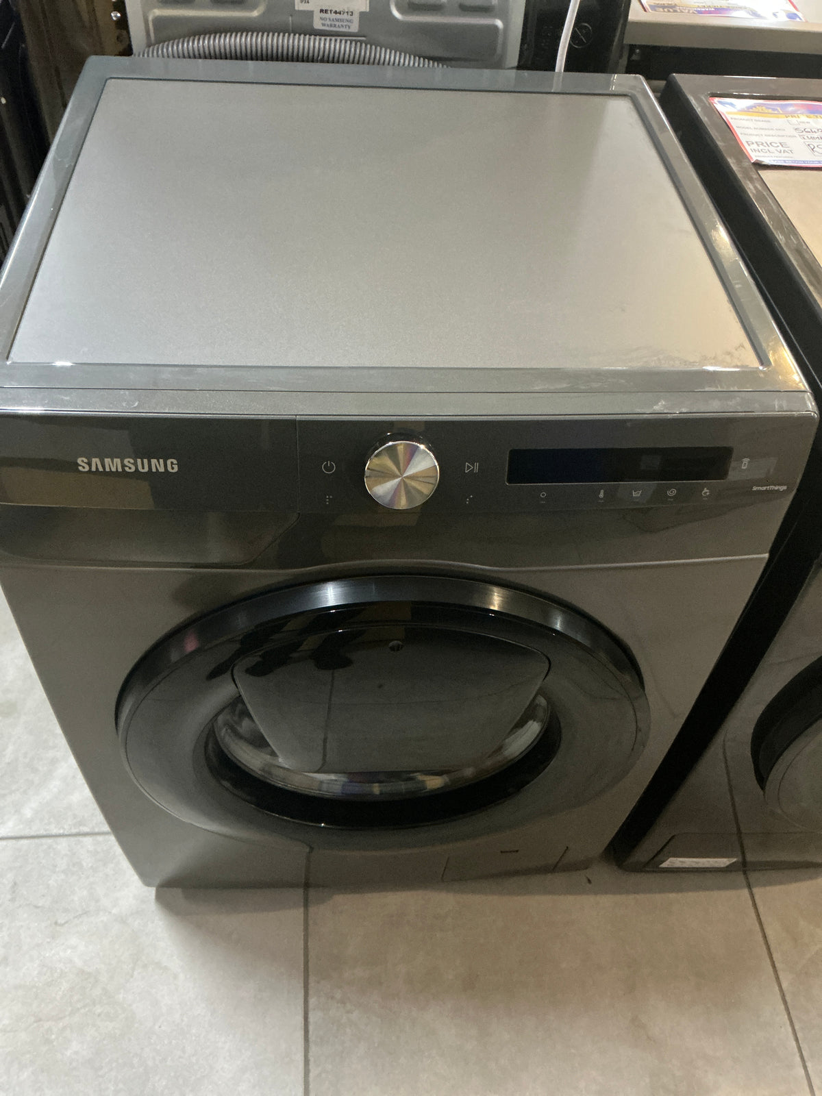 SAMSUNG FRONT LOADER WASHING MACHINE S6429 WW90T554DAN/FA DEMO R7900 ONE YEAR WARRANTY