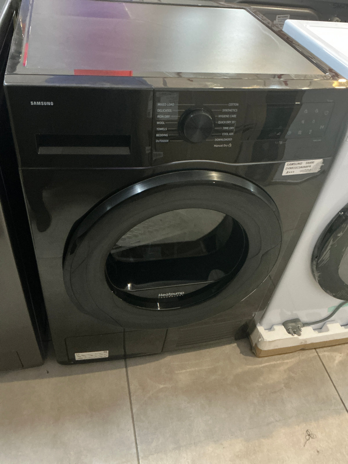 SAMSUNG TUMBLE DRYER S6490 DV90CGL2AOABFA 9KG DEMO R9999 ONE YEAR WARRANTY